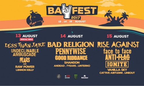 Bay Fest - 13,14,15 agosto: pochi giorni al Ferragosto punk rock per eccellenza!